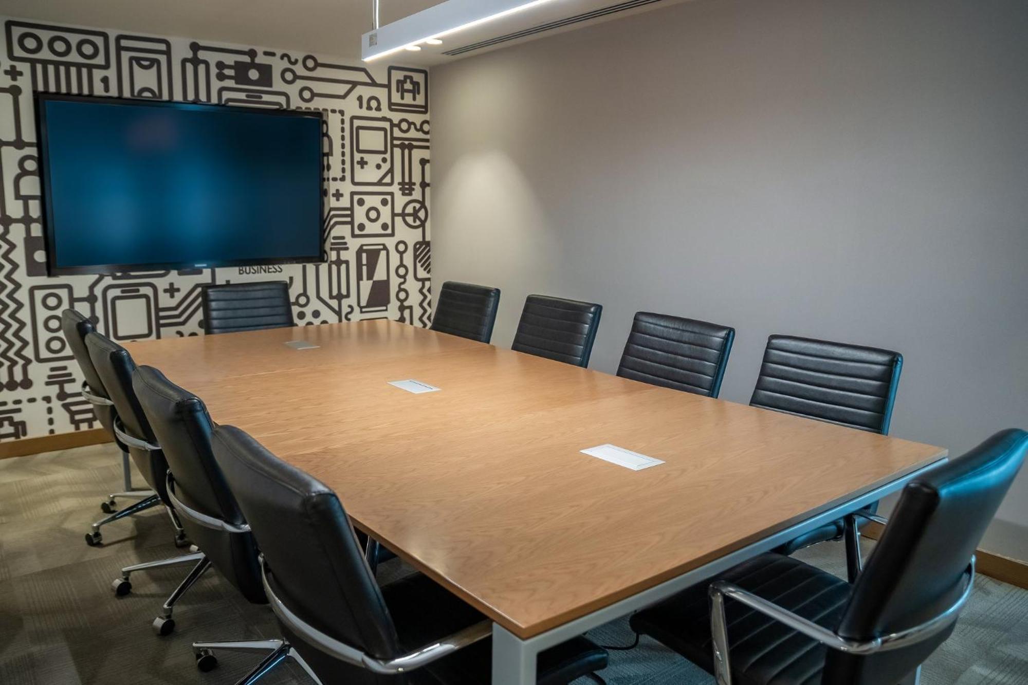Fiesta Americana Viaducto Aeropuerto Mexikóváros Kültér fotó A meeting room at the company's headquarters in San Francisco